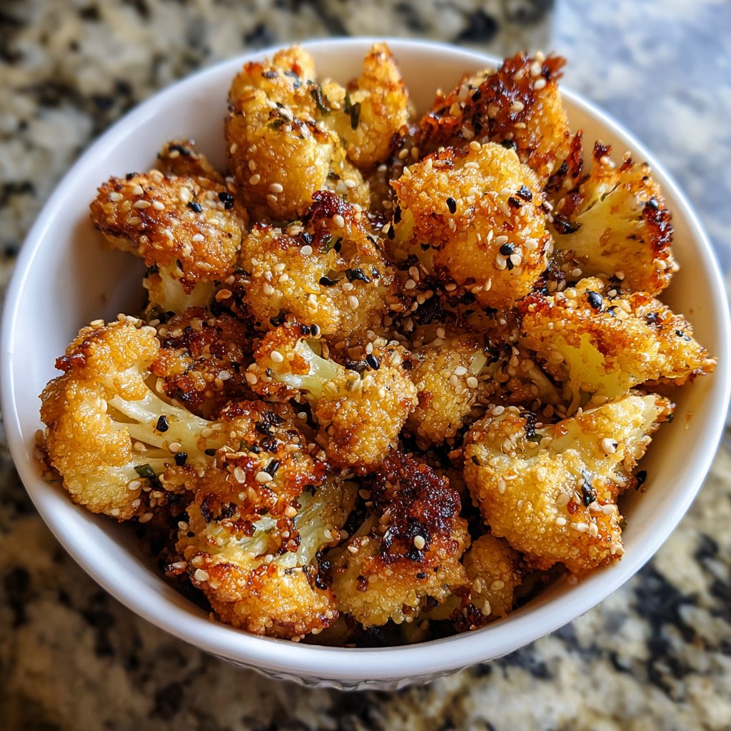 Blumenkohl mit Sesam