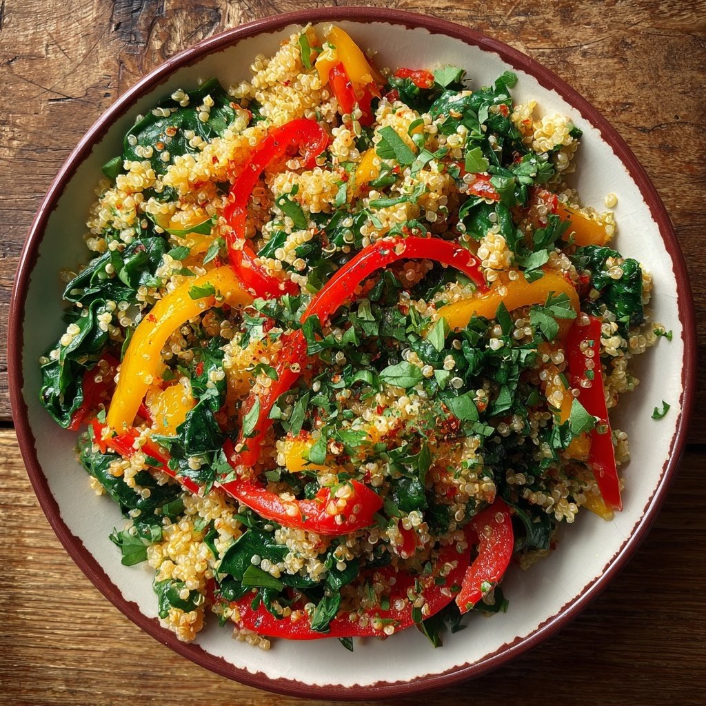 Kalorienarme Gemüse Bowl Mit Quinoa