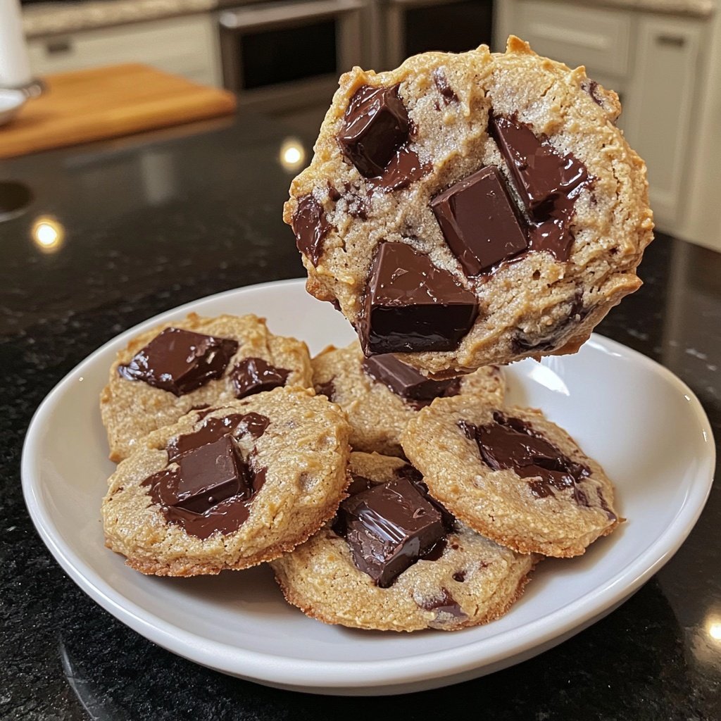 Schoko-Hafer Cookies – glutenfrei & vegan