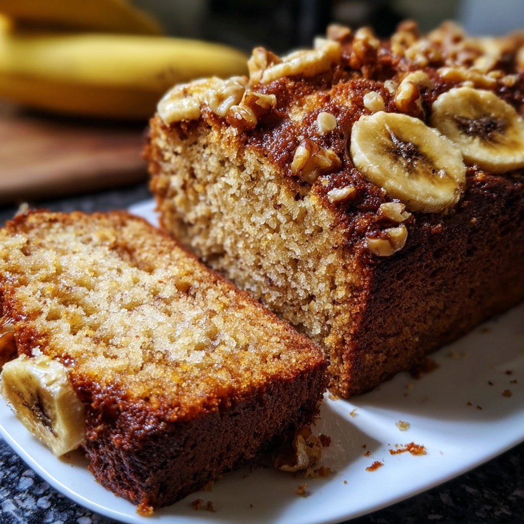 Bananenkuchen mit Dinkelmehl