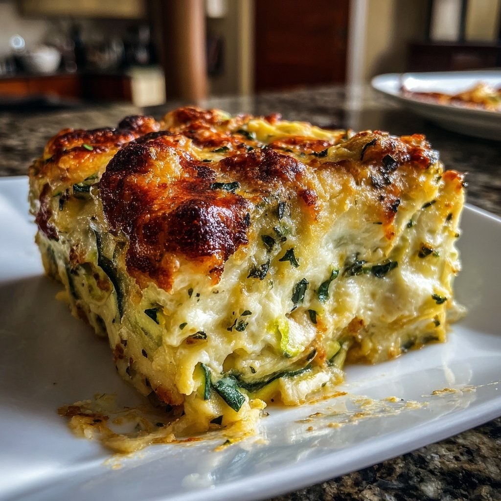 Vegetarische Lasagne mit Gemüse