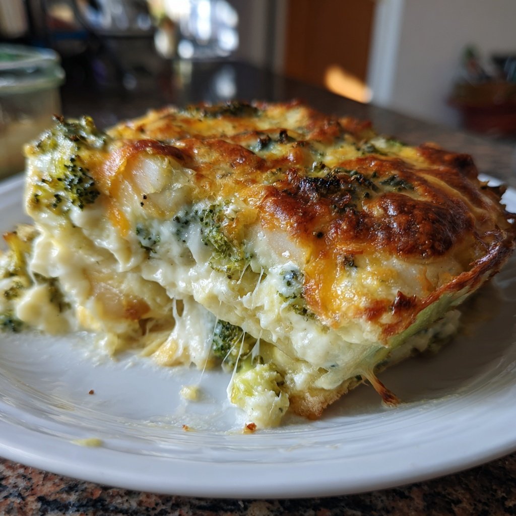 Brokkoli Auflauf Mit Frischkäse