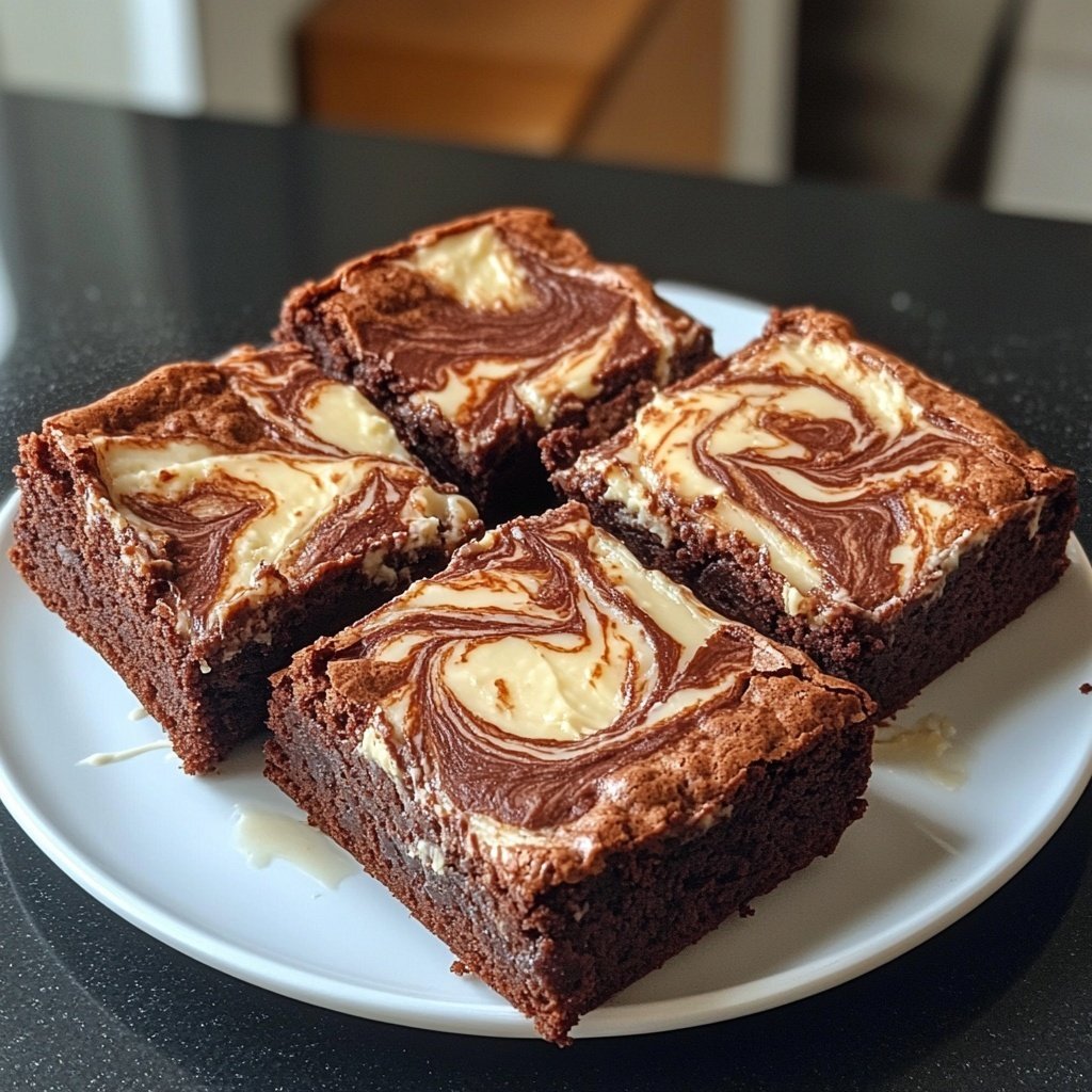 Frischkäse-Brownies