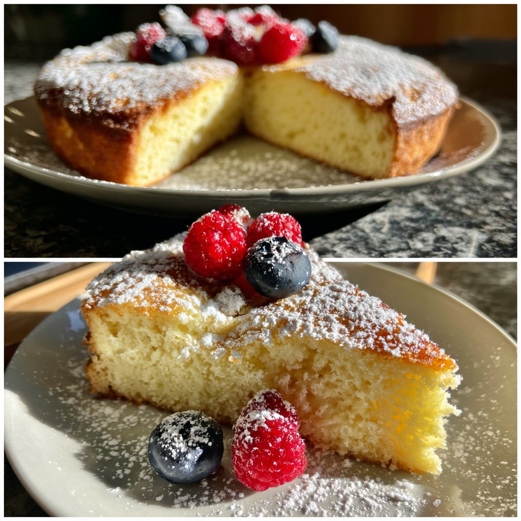 Gesunder Kuchen zum Kaffee