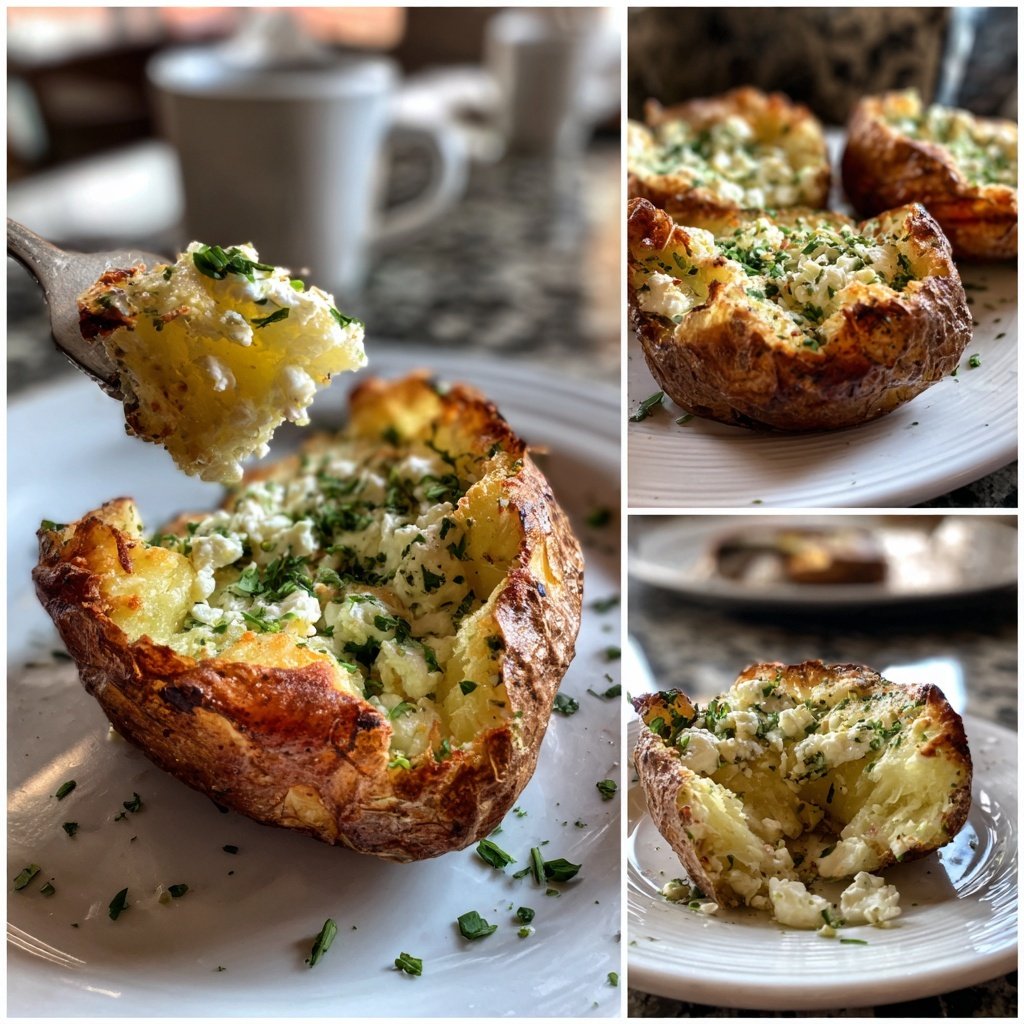 Ofenkartoffeln mit Feta