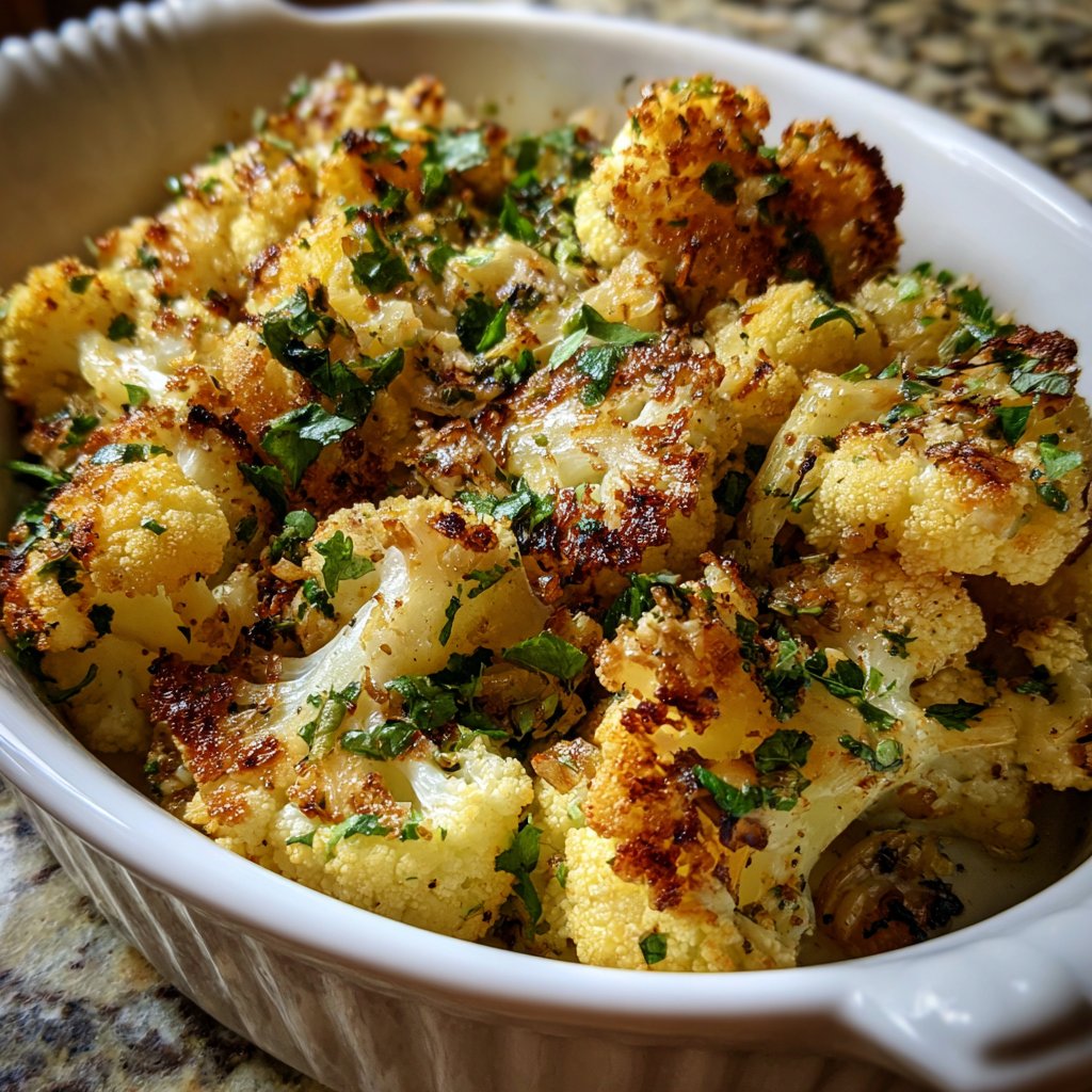 Blumenkohl mit Knoblauch