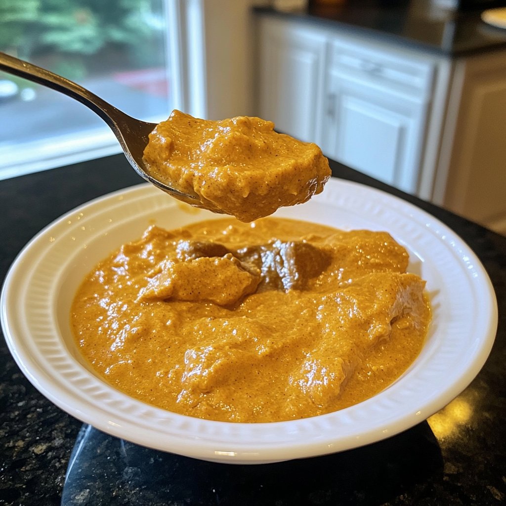 Kürbissuppe ohne Mixer