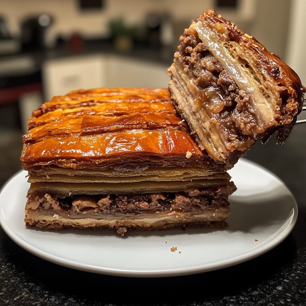 Rouladen-Schichtbraten