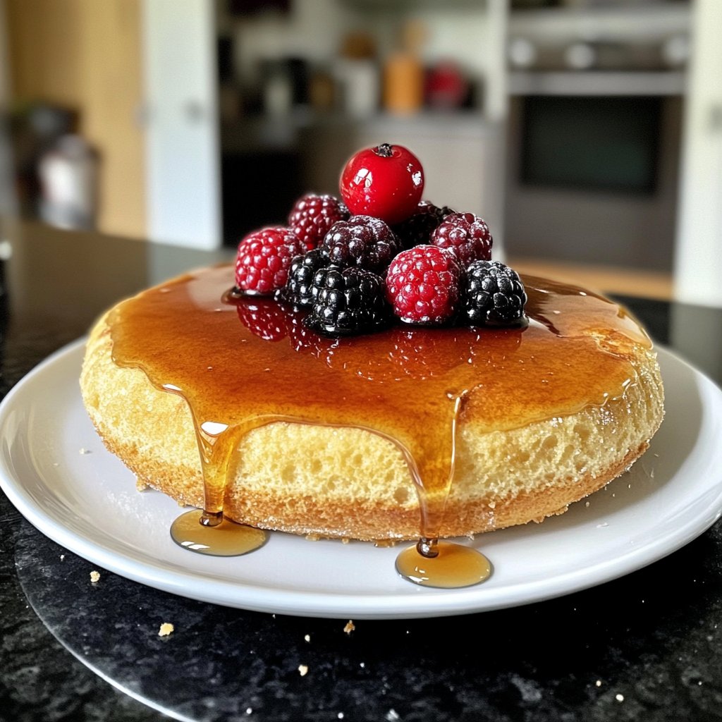 Pfannkuchen zum Frühstück