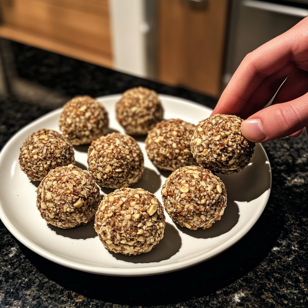 Protein Bällchen ohne Zucker