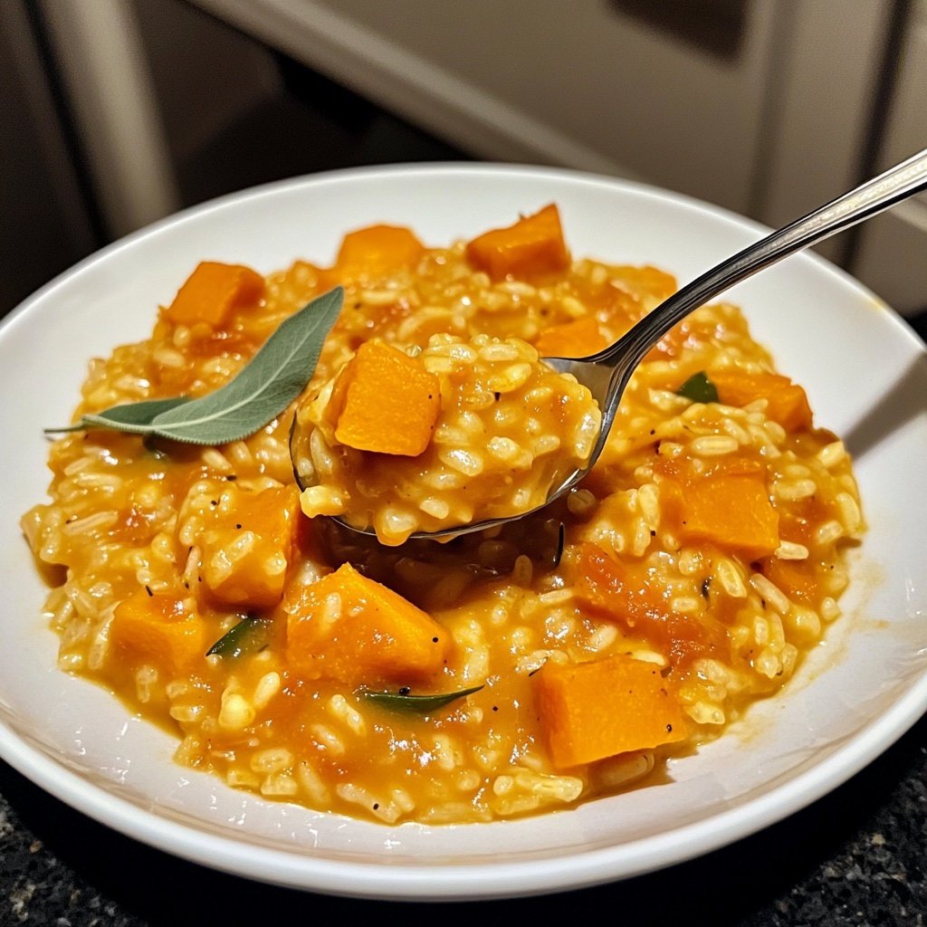 Risotto mit Kürbis