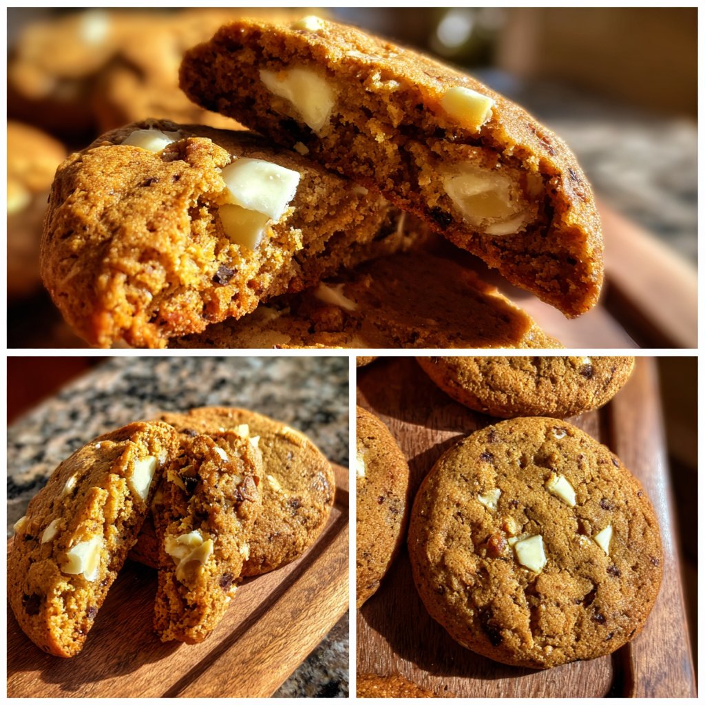 Cookies mit weißer Schokolade